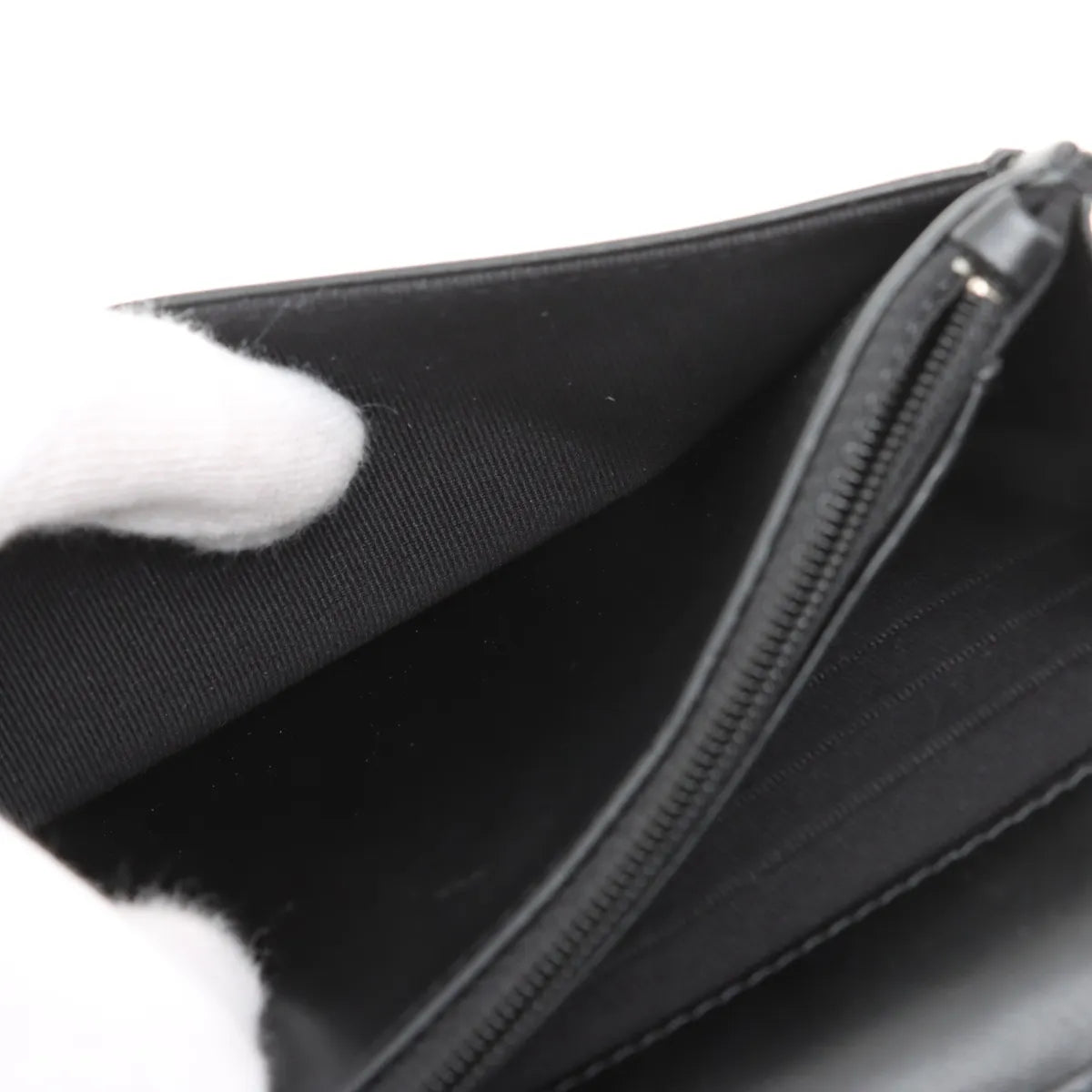 Chanel – Boy Wallet on Chain (WOC) Caviar Noir – Quincaillerie Or – photo 9