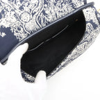 Christian Dior – Bobby Small en Toile de Jouy Fauves – Bleu marine – photo 6