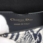 Christian Dior – Bobby Small en Toile de Jouy Fauves – Bleu marine – photo 8
