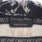 Christian Dior – Mini Book Tote Toile de Jouy Reverse Bleu Marine – photo 9
