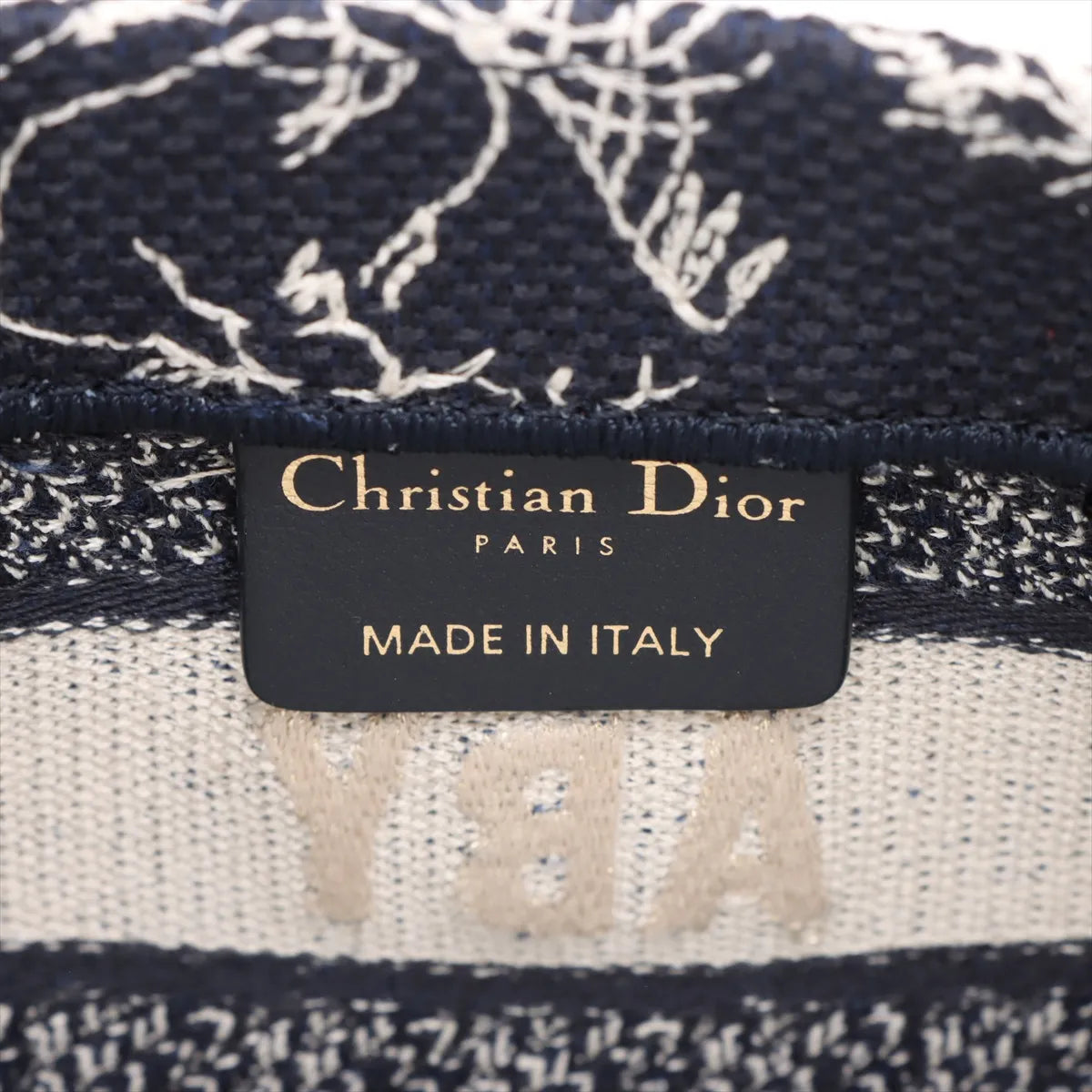 Christian Dior – Mini Book Tote Toile de Jouy Reverse Bleu Marine – photo 9