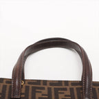 Fendi – FENDI Zucca Mini Cabas Vintage Toile & Cuir – photo 6