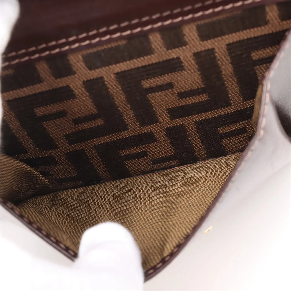 Fendi – FENDI Zucca Mini Cabas Vintage Toile & Cuir – photo 10