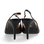 Gucci – Escarpins slingback Horsebit en cuir monogram GG – Noir (T37.5) – photo 5