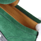 Gucci – Mocassins Jordaan en suède – Vert émeraude – photo 14