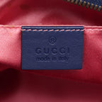 Gucci – Sac caméra GG Marmont en velours – Bleu roi – photo 8