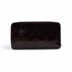 Louis Vuitton – Portefeuille zippé Vernis Monogram – Amarante – photo 1