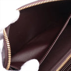 Louis Vuitton – Portefeuille zippé Vernis Monogram – Amarante – photo 3