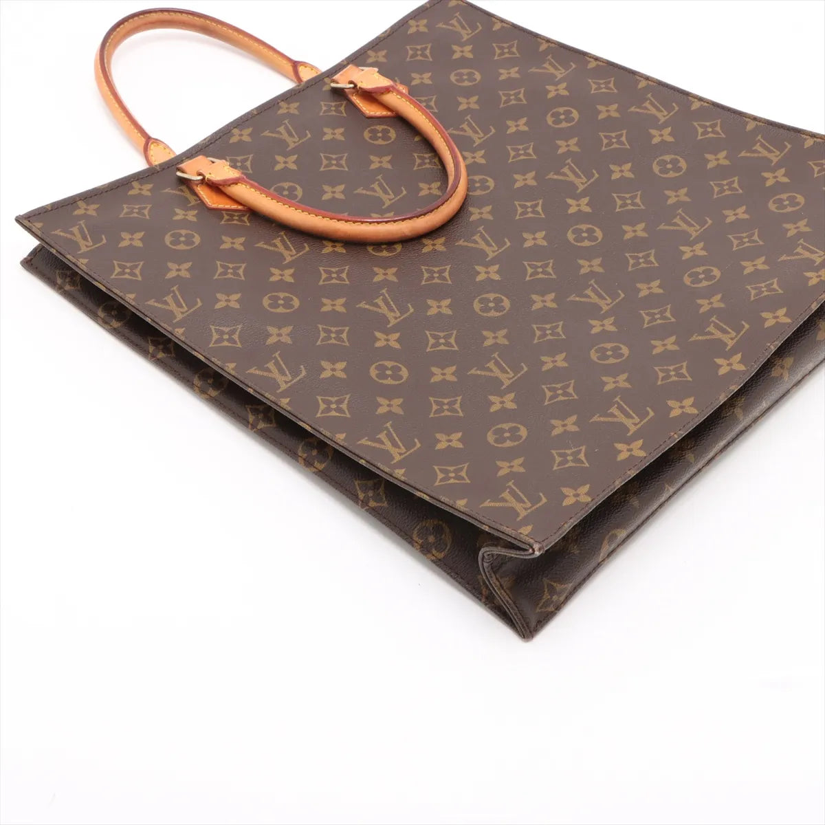 Louis Vuitton – LOUIS VUITTON Sac Plat Toile Monogram – photo 5