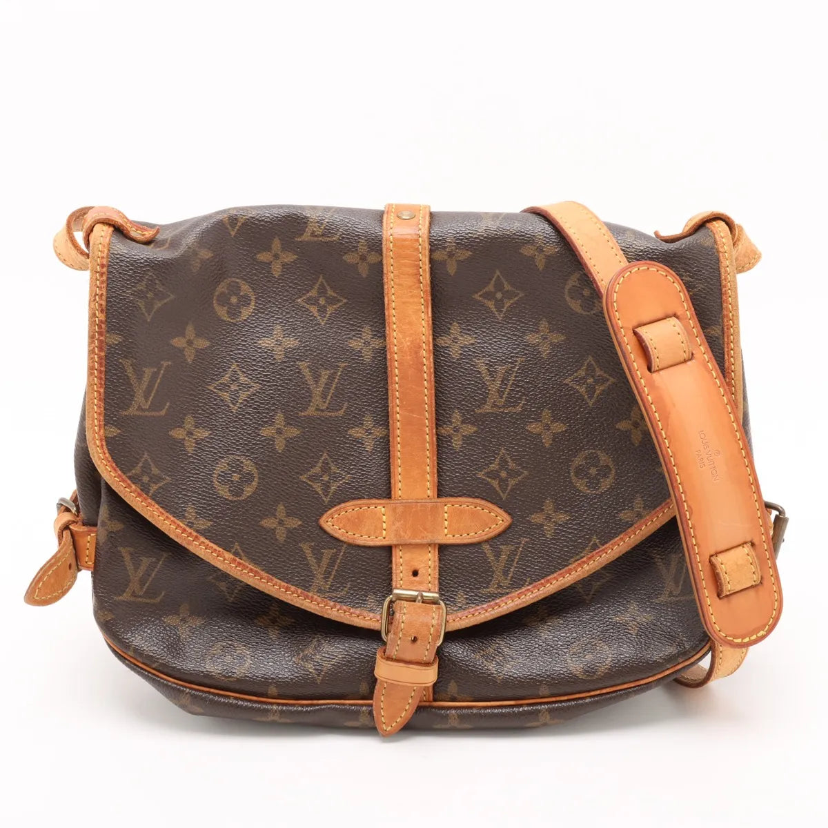 Louis Vuitton – Saumur 30 en toile Monogram – Vintage 2003 – photo 3