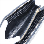 Miu Miu – Portefeuille long Matelassé L-Zip en cuir d'agneau – Noir – photo 4