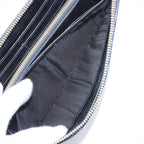 Miu Miu – Portefeuille long Matelassé L-Zip en cuir d'agneau – Noir – photo 6