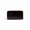 LOUIS VUITTON  Portefeuille en Cuir Vernis Amarante