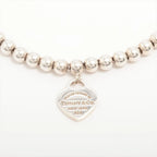 Tiffany & Co – Bracelet Return to Tiffany à billes & mini cœur émaillé – Argent 925 – photo 3