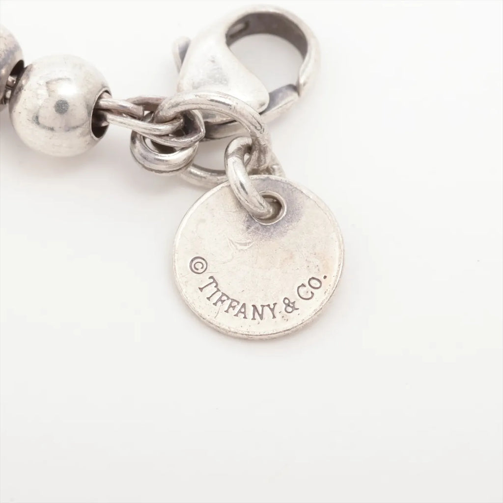Tiffany & Co – Bracelet Return to Tiffany à billes & mini cœur émaillé – Argent 925 · Très Bon – photo 5