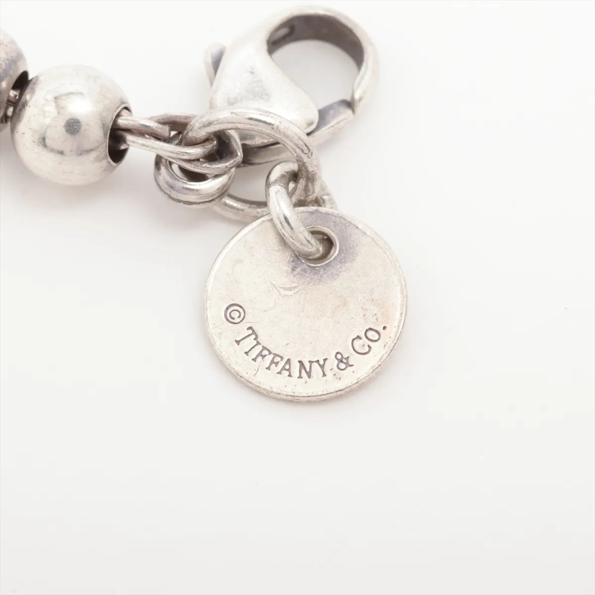 Tiffany & Co – Bracelet Return to Tiffany à billes & mini cœur émaillé – Argent 925 · Très Bon – photo 5