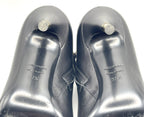 Tom Ford – Bottines Iconic Chain Cuir Noir 37,5 – marquage Tom Ford Made in Italy 37½ sous la semelle